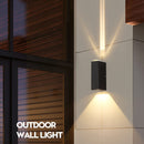 Moderne wasserdichte rechteckige LED-Wandleuchte für draußen