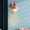 Nordic Macaron Globe 1-Light Wandleuchte