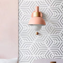 Nordic Macaron Globe 1-Light Wandleuchte