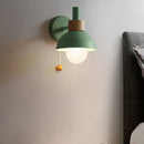 Nordic Macaron Globe 1-Light Wandleuchte