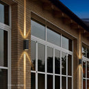 Moderne wasserdichte rechteckige LED-Wandleuchte für draußen