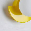 Moderne minimalistische Glas sphärischen bunten Halbkreis Design 1-Licht Wandleuchte Lampe
