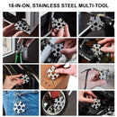 WrenchMate™ | Ένα εργαλείο, άπειρες λύσεις! Πολυεργαλείο 18 σε 1 (1+1 ΔΩΡΕΑΝ)