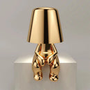 Boridashop - Kabellose Gold Boy Tischlampe