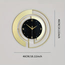 Moderne luxuriöse kreative Wanduhr delete