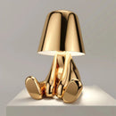 Boridashop - Kabellose Gold Boy Tischlampe