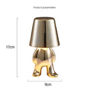 Boridashop - Kabellose Gold Boy Tischlampe